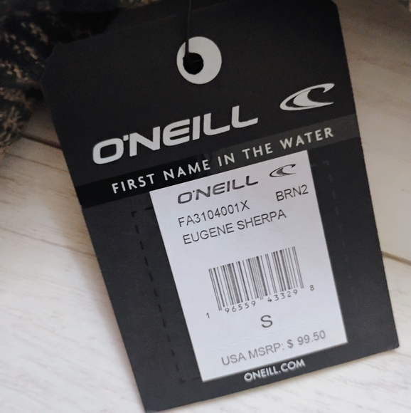 O'Neill NEW Eugene Sherpa Lined Jacket - Picture 8 of 9